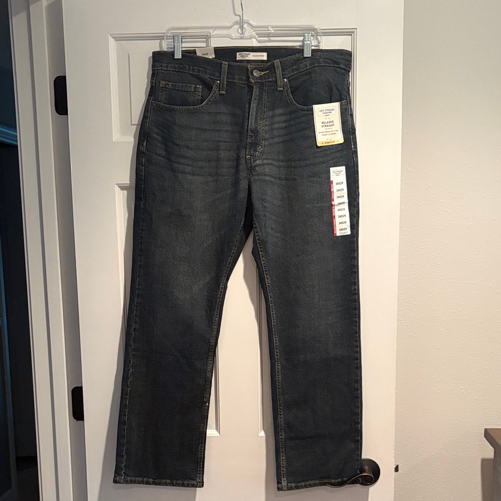Levi's Dark Gray Relaxed Men's Jeans